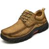 Мода 2025 Новая Высококачественная Мужская Обувь Натуральная Кожа Повседневная Обувь Водонепроницаемые Рабочие Кроссовки Воловья Кожа Лоферы Zapatillas Hombre