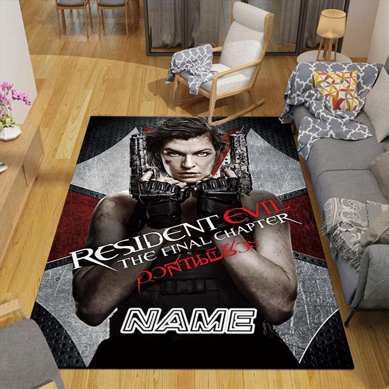 Custom 1Pc Resident Evil Afterlife Adventure Rug Office Carpet Indoor Outdoor Entrance Doormat Nonslip Soft And Comfortable Living Room D2915237