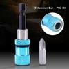3PCS / 1PCS 60mm Length Magnetic Bit Holder Hex Shank Bit Extension  Electric Drill Use