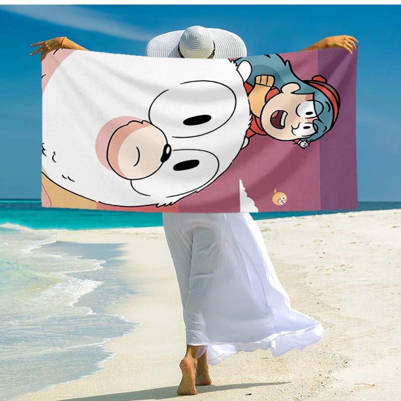 Ultra-Soft Beach Towel with Hilda Theme,Ideal for Pool - Camping, Diving - Perfect Travel Essential, Vibrant Beach Towel.