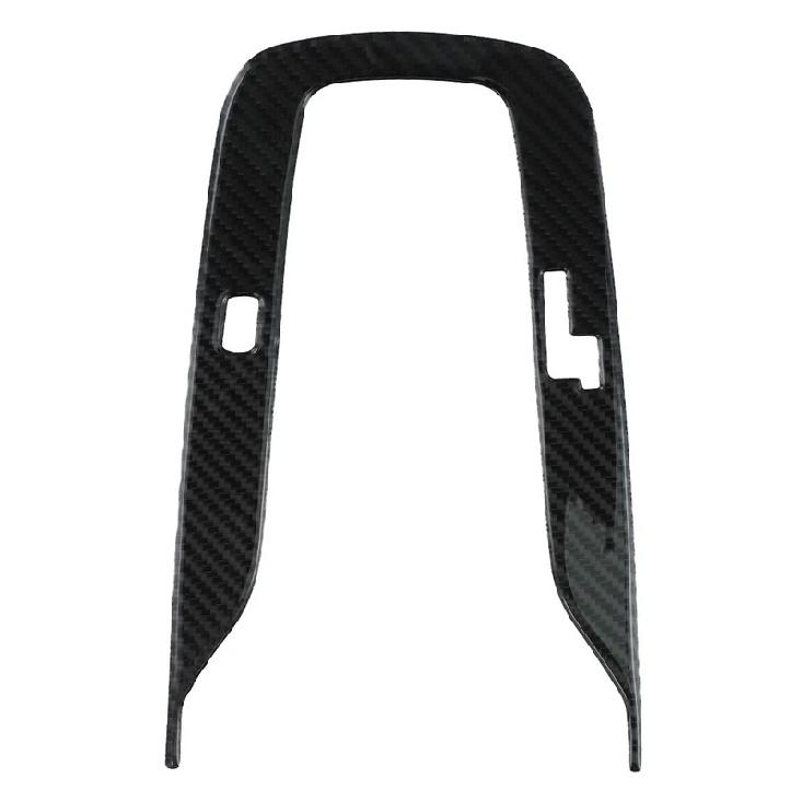 Protect your Car in Style with Carbon Fiber Gear Shift Frame Cover Stickers Set For Toyota For Corolla