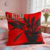 LLeon PPoster Classic Film Cushion Cover Square Short Plush Pillow Case Living Room Sofa Home Decor Funda X
