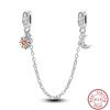 Sell 925 Silver Festival Animal Plant Travel Fashion Design Chain Charms Beads 3mm DIY Fine Jewelry Making