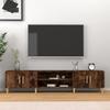 VidaXL TV Cabinet Smoked Oak 180x31.5x40 Cm Engineered Wood 816261