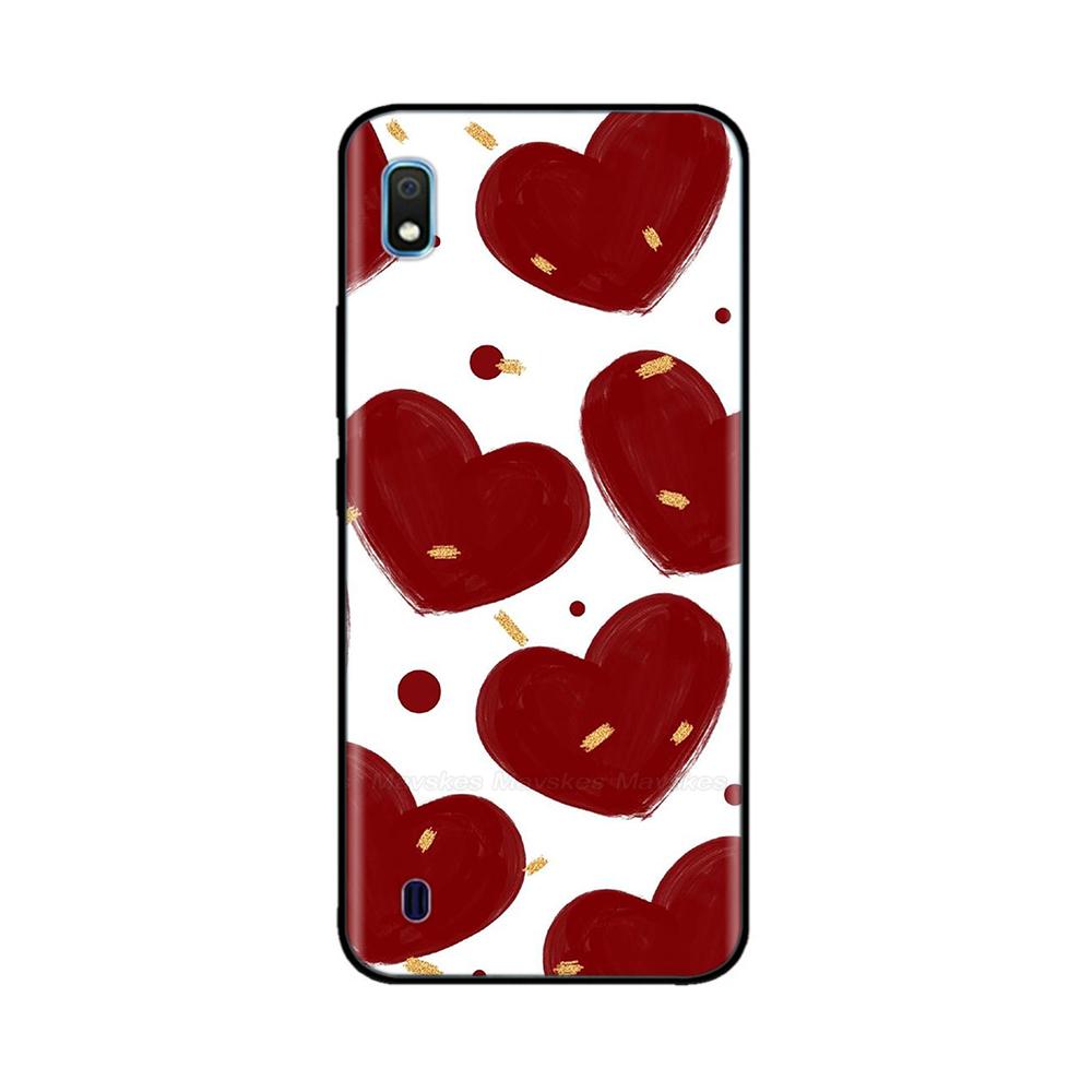 Чехол для Samsung Galaxy A10 Милый Мягкий Гладкий Жидкий Силикон Полная Защита Чехлы для Телефона Для Samsung A10 Чехол A 10 SM-A105F