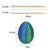 Креативное яйцо змеи, напечатанное на 3D-принтере, декомпрессионная форма змеи, подвижная, вращающаяся, шарнирная настольная фигурка, реалистичные животные, детская игрушка