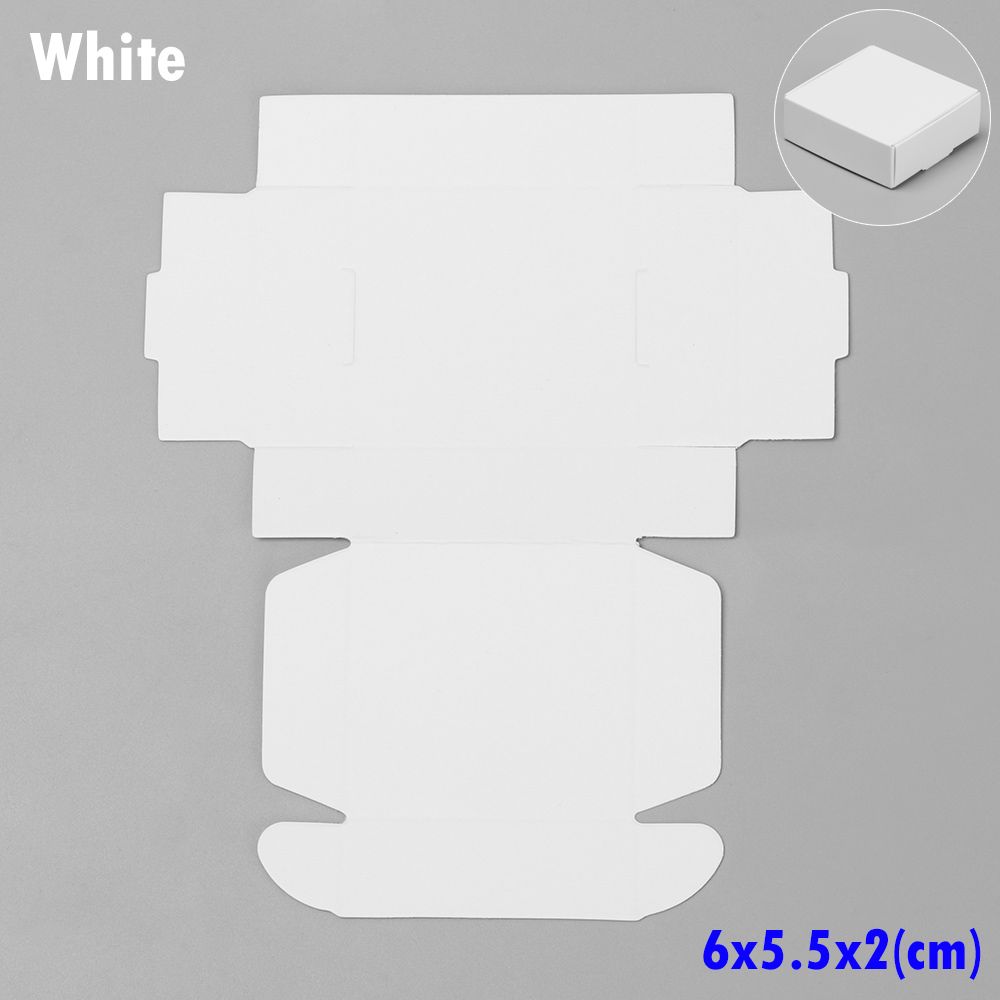10pcs 9sizes Wedding Event Handmade Jewelry Candy Storage Cardboard Package Wrapping Kraft Paper Box