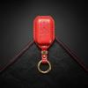 Suzuki Jimny Nodoma JC74W Key Front New Jimny 64 Spacia Custom Key XBEE Genuine Leather Smart Key Custom Dress Up Red 4 [smasol] Cover, End, Series,