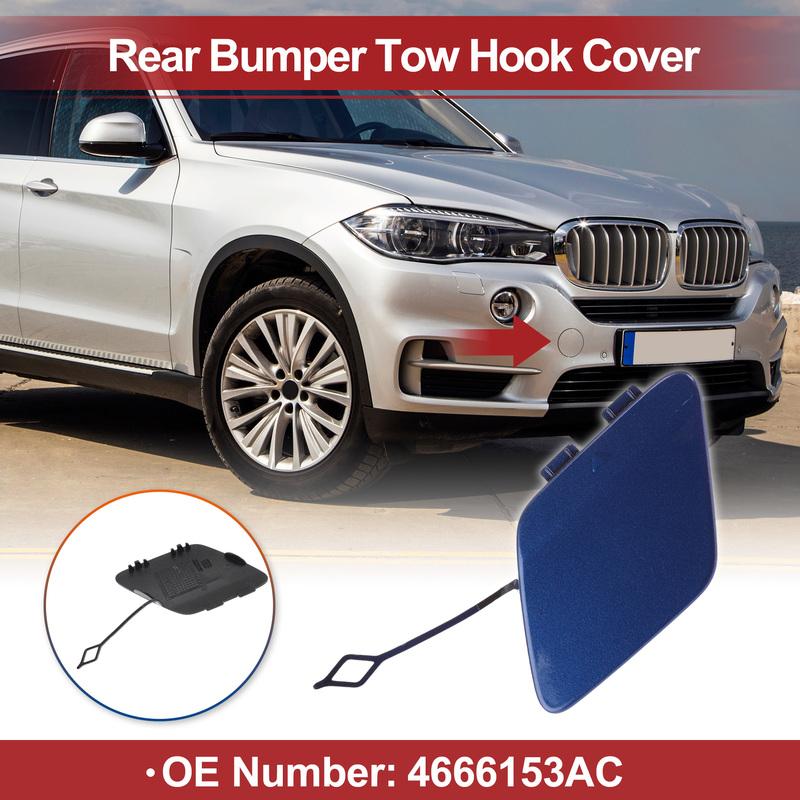 X Autohaux Rear Car Tow Hook Cover Cap for BMW 428i No.51127363264 Estoril Blue Metallic