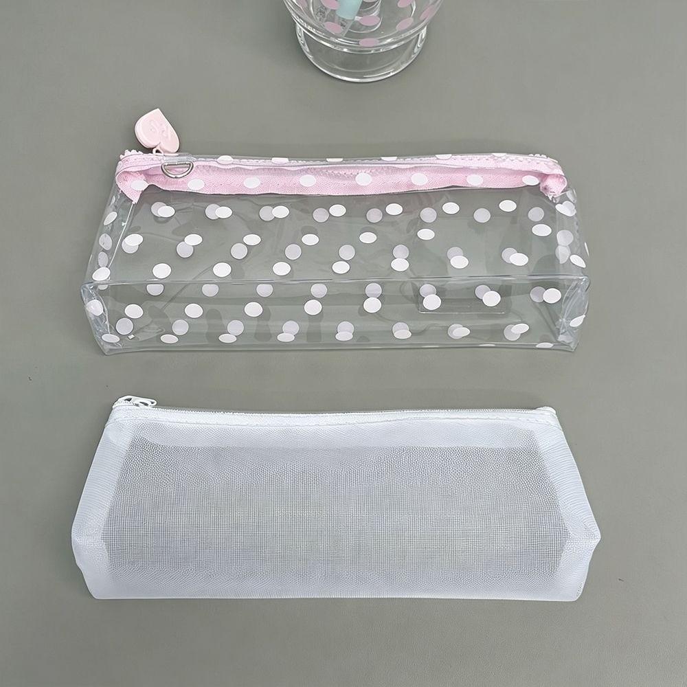 2-in-1 Pencil Case Detachable Stationery Bag Waterproof Pencil Pouch School Office