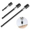 3Pcs Screwdriver Extension Bits Quick Release 1/4 Hex Shank Holder Drill Bit Magnetic