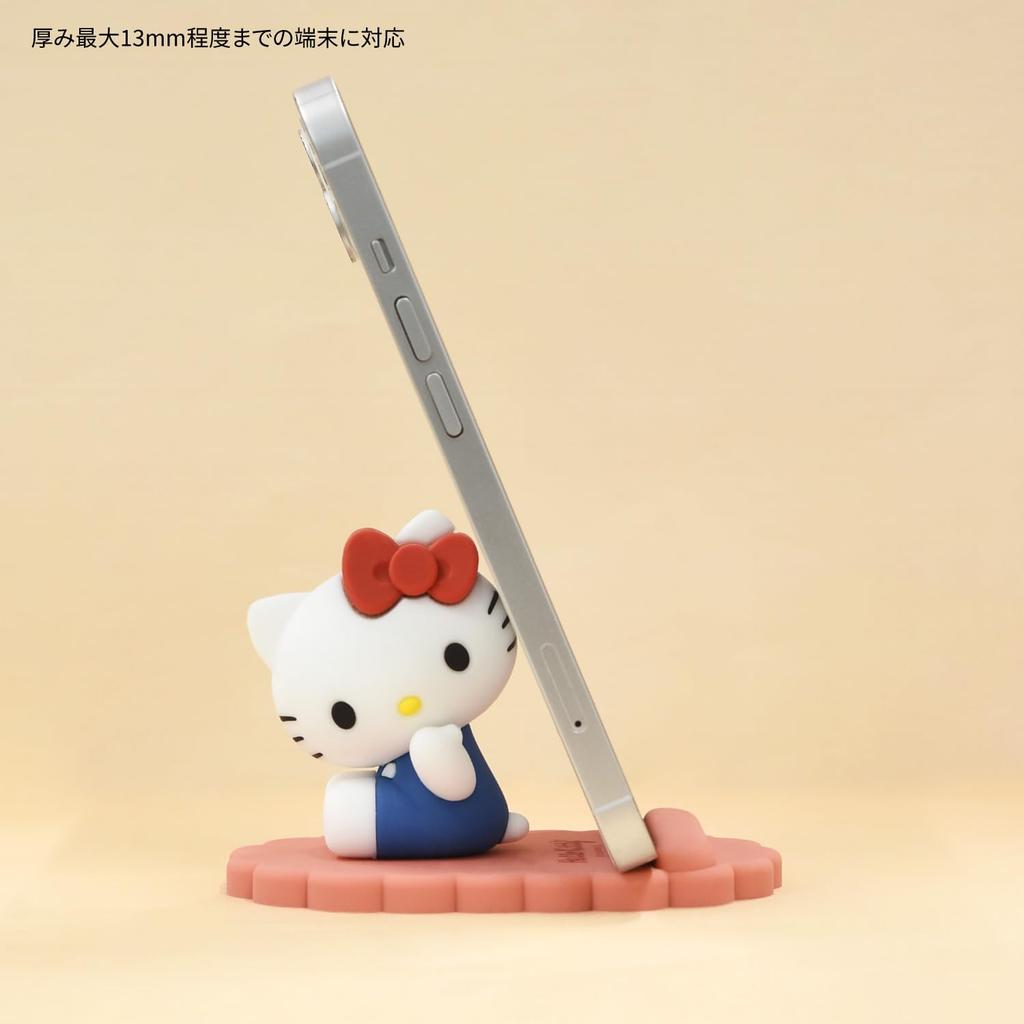 Гурмандиз Персонажи Sanrio Маскот Подставка для мобильного телефона Hello Kitty SANG-388KT