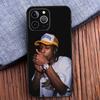 Чехол для телефона американского рэпера A-ASAP для iPhone 16,15,14,13,12,11,Pro,X,XS,Max,XR,Plus,Mini R-Rocky Мягкий черный чехол