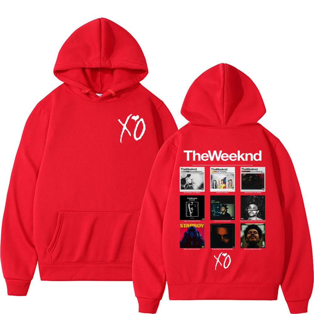 Худи с графикой обложки альбома рэпера The Weeknd Мужские Женские Модная Музыкальная Толстовка Жилет Удобное Худи