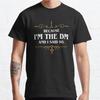 Plus Size S-3XL Because I'm the Master and I Said So Printed T-shirt Men's Tops Fashion Clothes Tees