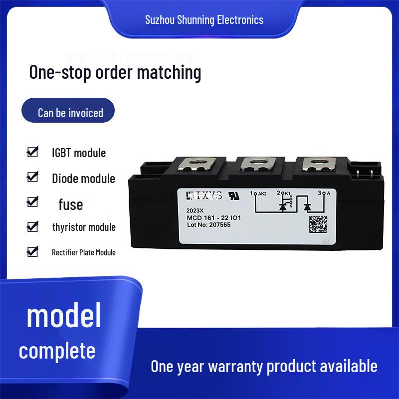 IGBT Тиристорный Модуль MCD161-22IO1/MCD161-20IO1, Абсолютно Новый с Быстрой Доставкой