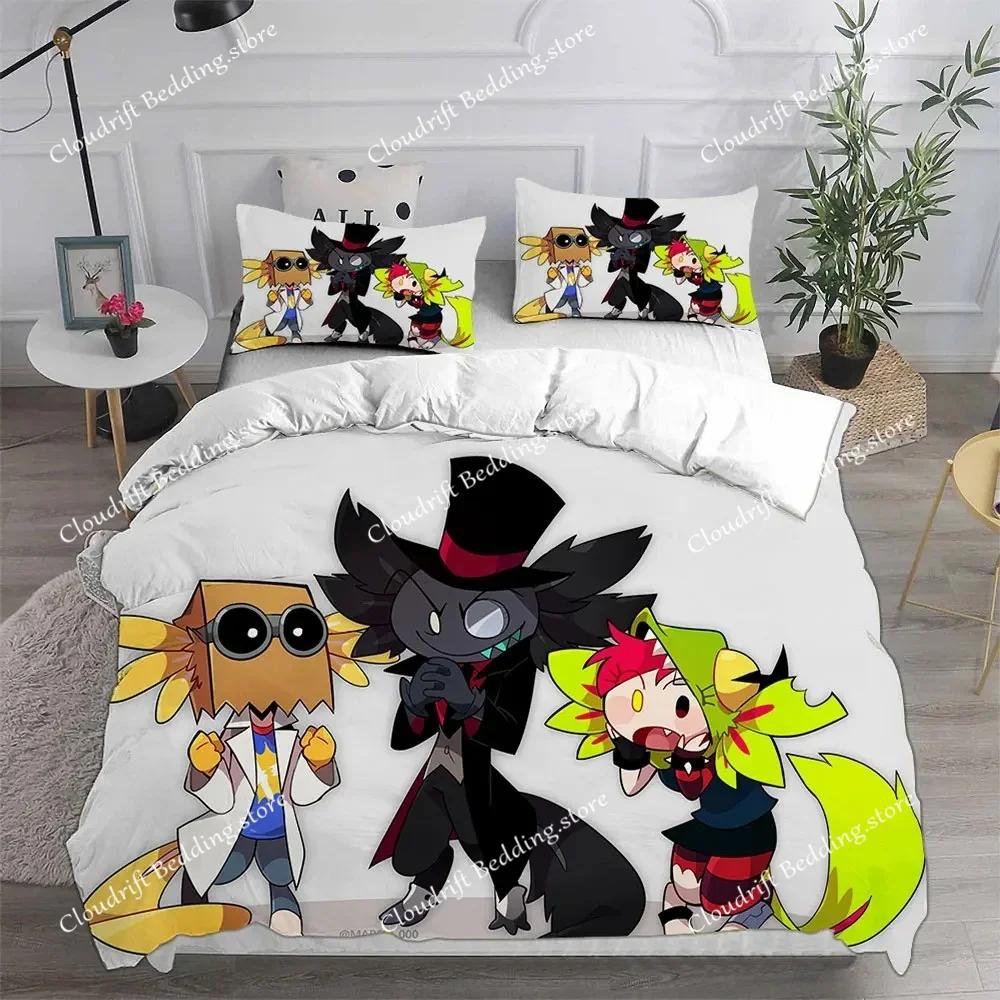 New Game Villainous Bedding Sets Quilt Bed Cover Comforter Duvet Cover Pillow Case Kids Adult Bedroom Decoration026