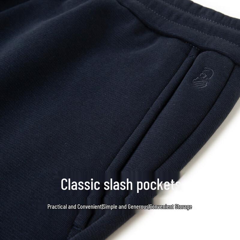 Мужские прямые теплые повседневные брюки Luoz