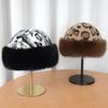Womens Winter Warm Faux Fur Mongolian Hat Flat Top Ear Flap Bucket Fashion