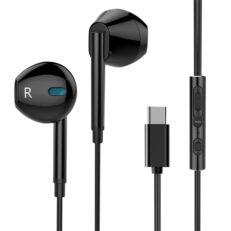 Hi-Fi наушники-вкладыши QISI Type-C с микрофоном, ЦАП, 4-контактным разъемом, поддержкой звонков и регулировкой громкости