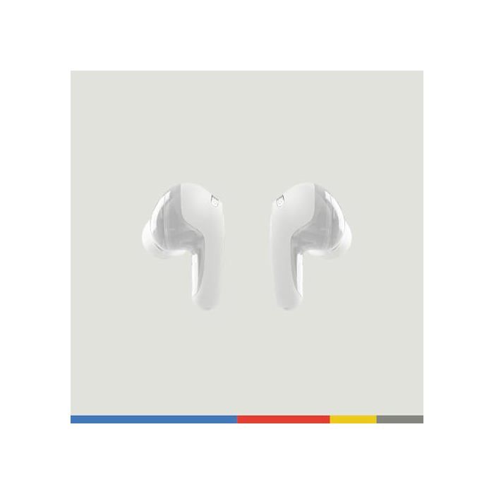 Wireless Earbuds - SKULLCANDY - Rail ANC - Bluetooth - White - Active Noise Cancellation