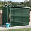 VidaXL Garden Shed, Tool Shed with Handles, Tool Shed with Sloping Roof, Terrace Storage Shed, Green 3188232