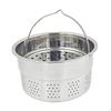 Food Steamer Basket Steamed for Pans and Pots Strainer with Handle Rice Cooker Steaming Grid