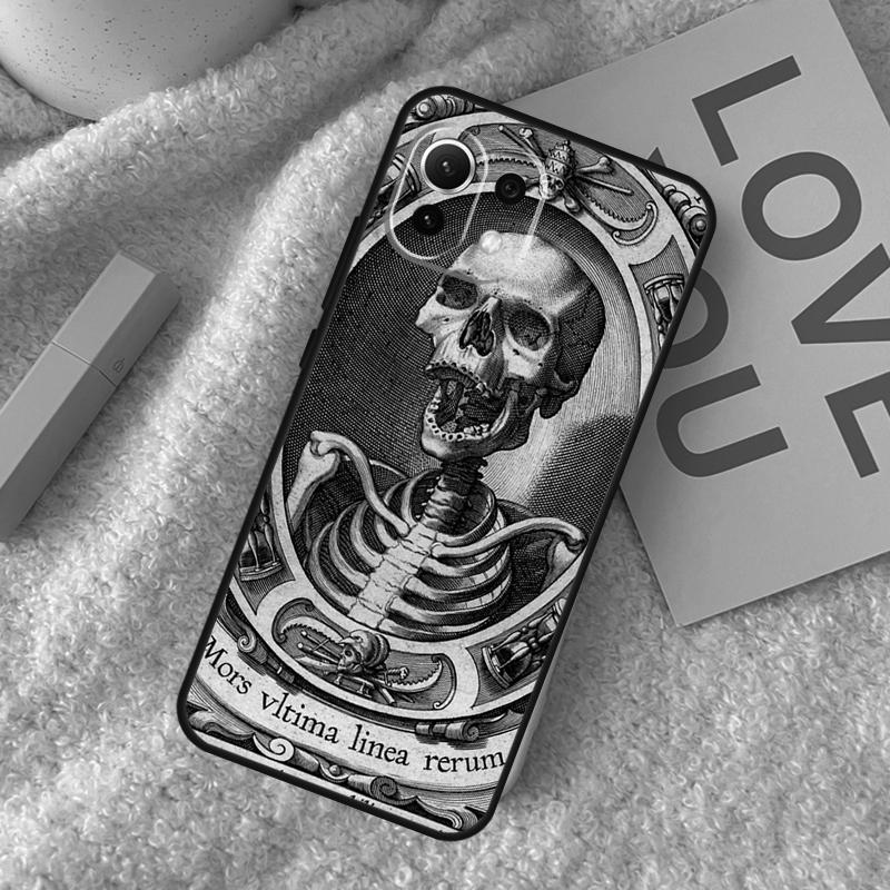 Чехол Memento Mori для Xiaomi 15 14 Ultra 13T 14T 15T Pro 17 Pro Max POCO F8 F7 F5 F6 X3 X5 X6 X7 Pro