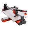 600 mm Manual Tile Cutter, Spring-Loaded Base Cutting Tool with Adjustable Angle Fence, Tungsten Carbide Cutting Wheel, Precision Alignment Guide, for