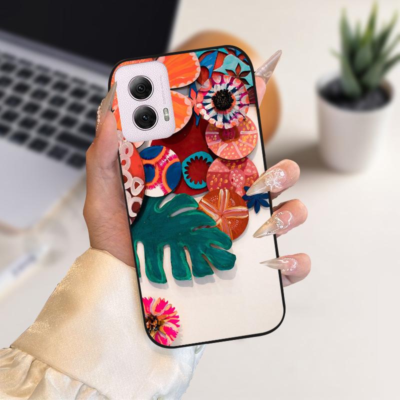 Для Moto G Power (2024) Чехол XT2415V Ударопрочный Мягкий Силиконовый ТПУ Чехол для Телефона Для Motorola Moto GPower 5G 2024 Чехол Бампер