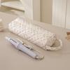 Large Capacity Floral Pattern Cosmetic Makeup Travel Bag Curling Iron Storage Bag Travel Hair Tool Pouch