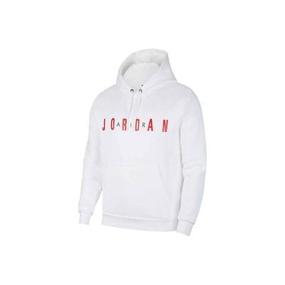 Jordan Толстовка с капюшоном и логотипом Alphabet, мужская, белая, DC9091-100