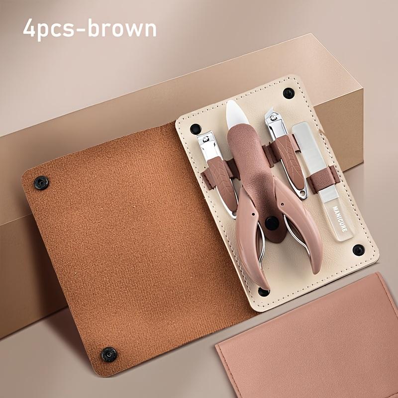 Набор из 4/13 кусачек для ногтей из нержавеющей стали, кусачки для ногтей Hawksbill, пилочка для ногтей, полный набор инструментов для педикюра, инструменты для вросших ногтей