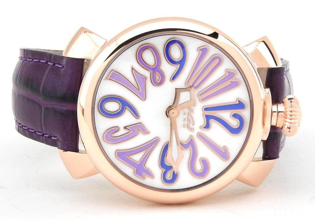 GaGa Milano MANUALE 40MM 18K PVD Manuale среднего размера часы 5021.4 мужские [Товар]