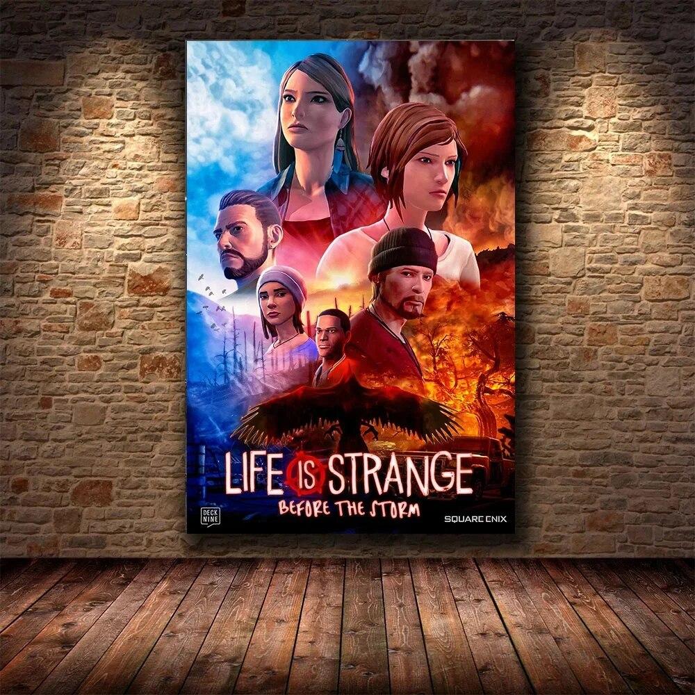 Life is Strange 2 Before the Storm постер с видеоигрой и принтами, холст, живопись, настенные художественные фотографии, геймерская комната, домашний декор
