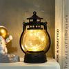 Retro LED Kerosene Lamp Candle Light - Handheld Holiday Decoration and Creative Atmosphere Ornament.