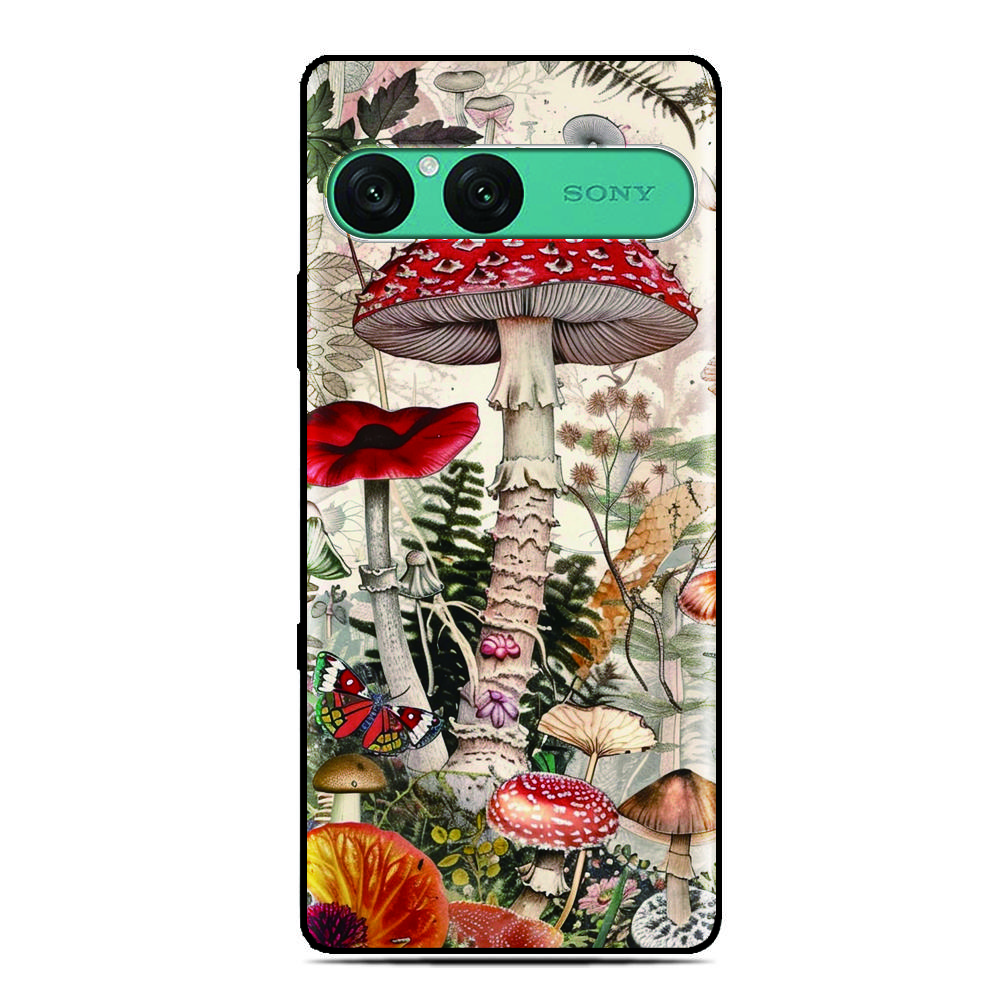 Mushroom Phone Case For Blackview Wave 9C 8C 6C Shark 9 Color 8 Oscal C80 C70 C60 C30 C20 Pro Flat 2 1C 2C Tiger 13 12 Cover