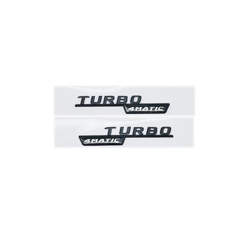 ABS Для Mercedes Benz A35 45 43 AMG W177 W176 A35 A45 A45S TURBO 4MATIC Наклейки-эмблемы с буквами на багажник автомобиля Аксессуары