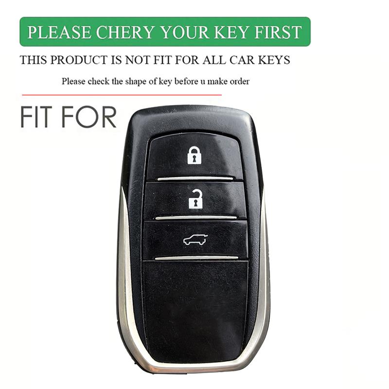 Силиконовый чехол для автомобильного ключа для Toyota CHR Hilux Fortuner Land Cruiser 200 Camry Corolla Crown RAV4 Highland Аксессуары