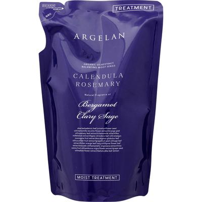 Algeran Argellan Organic Hand-Picked Calendula Moist Treatment Refill 400 мл Шампунь/кондиционер (премия) После мытья шампунем слегка