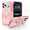 Вращающийся невидимый кронштейн Магнитный чехол для IPhone 18 Pro Max 15 16 17 Pro Ударопрочный противоскользящий бронированный сверхпрочный прочный защитный чехол