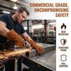 Wear-Resistant Welding Gloves Anti-Splash Cowhide Gloves Insulating Welding Gloves  Welding Work