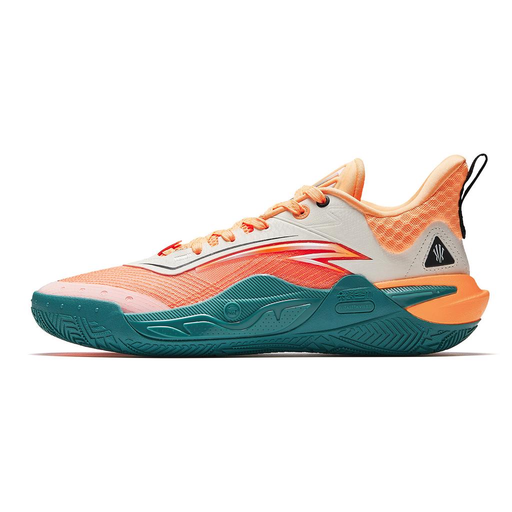 Anta Kai 1 Speed Overseas Edition Legendary Professional Basketball Shoes Men Sneakers Orange White 8125B1128S-4