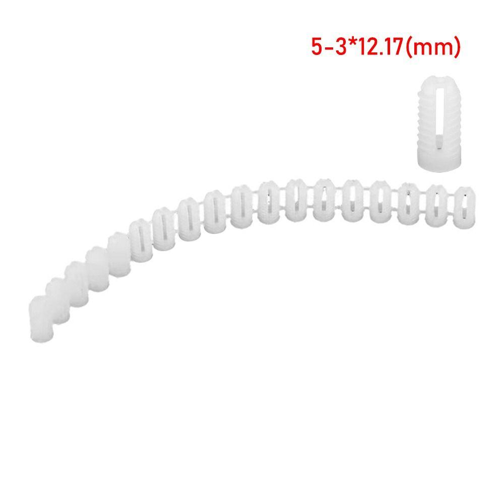 Plastic Wall Plug Anchor M4 Expansion Pipe Tube New Expansion Bolt  Hardware