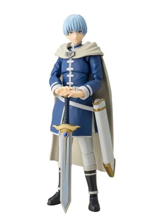 НАРОДЫ ТАМАШИИ SH. Figuarts Похороны Фрирен Химмер примерно 140 мм изготовлена из ПВХ АБС окрашенная подвижная фигурка.