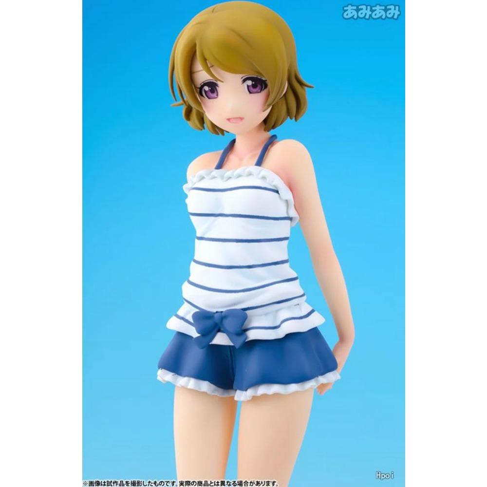 16CM Anime Love Live! School Idol Project Koizumi Hanayo Figure Beach Queens 1/10 Model Toys and Dolls Gift Aciton Figure PVC