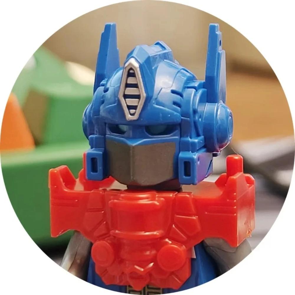 BRICK MAN Авто-Воин Конвой Строительные Блоки BRICKMAN Трансформирующийся Робот Оптимус Мини Фигурка Игрушки