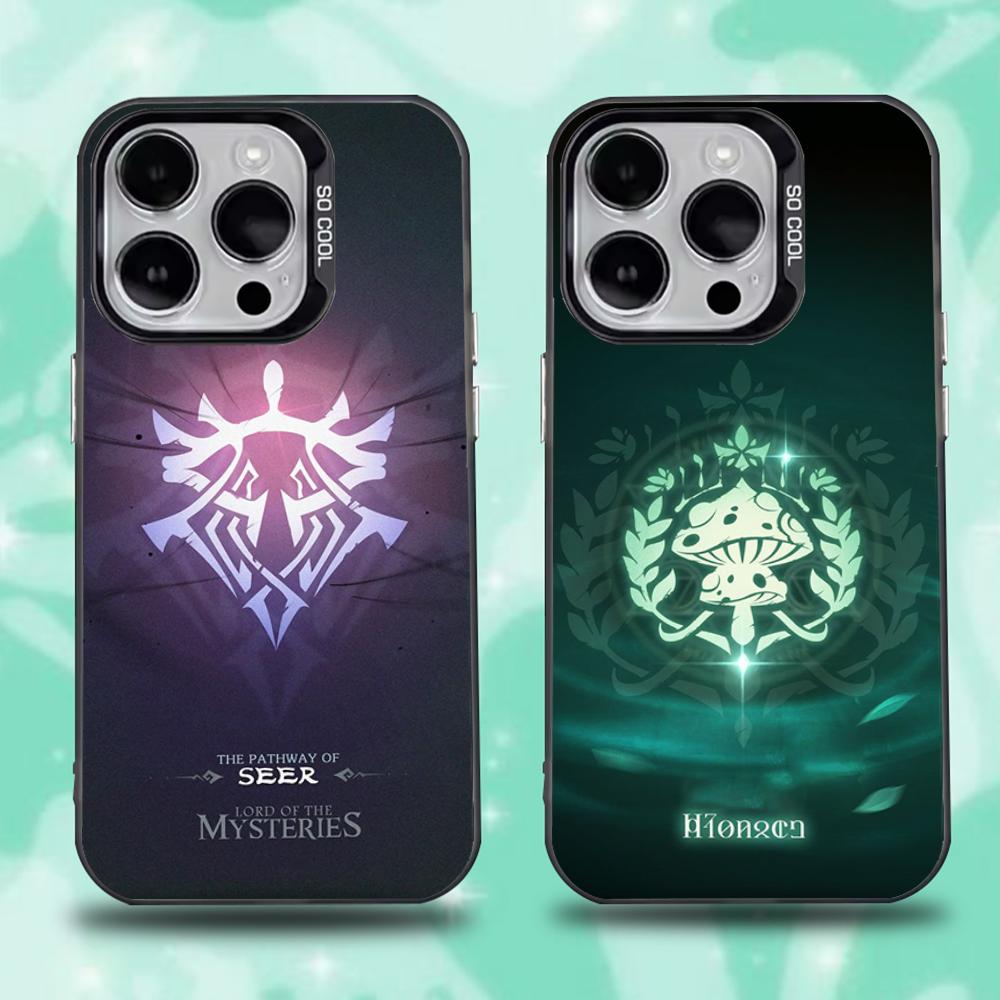 Lord Of Mysteries Phone Case For iPhone 16,15,14,13,12,11,Pro,Max,Plus,Mini,XS,SE Anti Fall Black Matte Hard Bumper