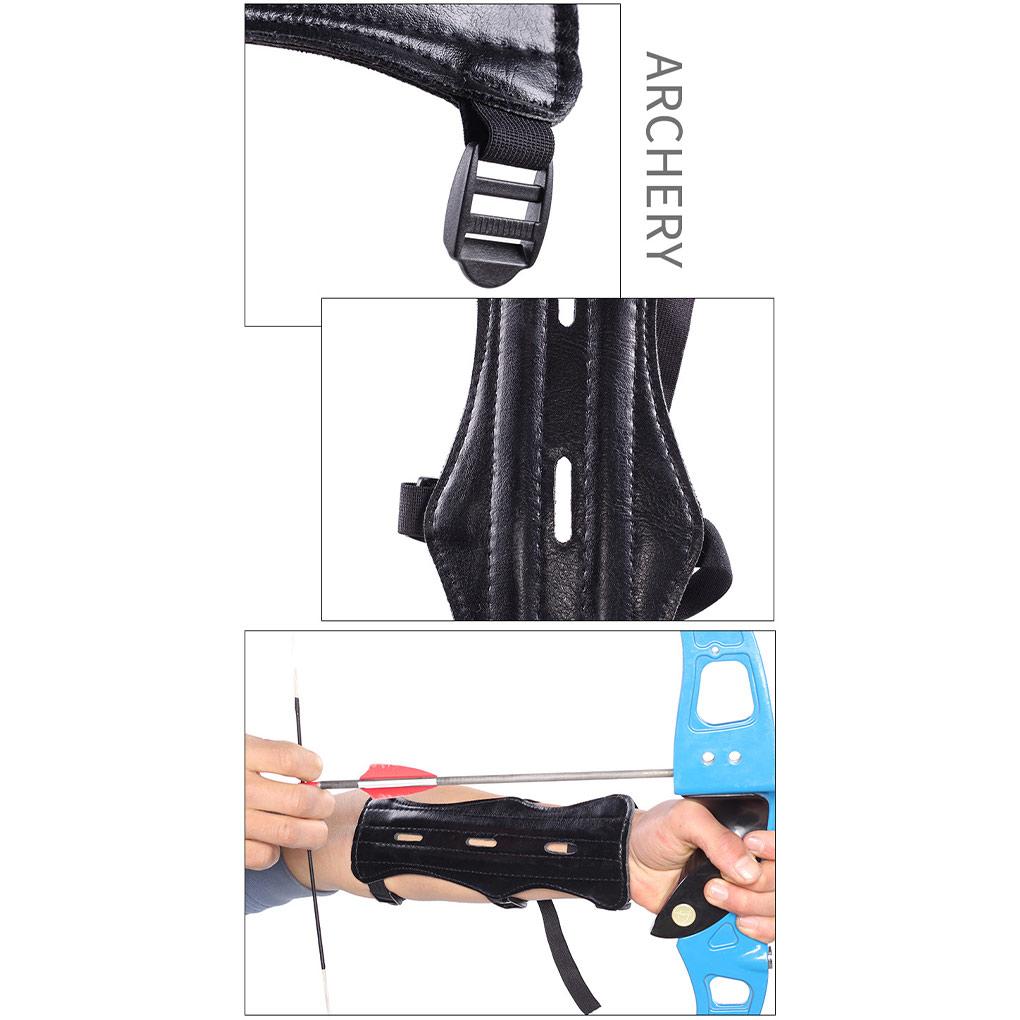 Guard Arm Polyurethane Toxophily Cover 2-Layer Thicken Breathable Gloves Adjustable Sporting Goods Game Outdoor