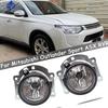 2PCS 55W Super Bright Fog Light For Mitsubishi Outlander Sport ASX RVR 2007-2015 Halogen Fog Lights Lamps with Wiring